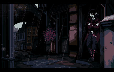 [OC] character scene pixel art